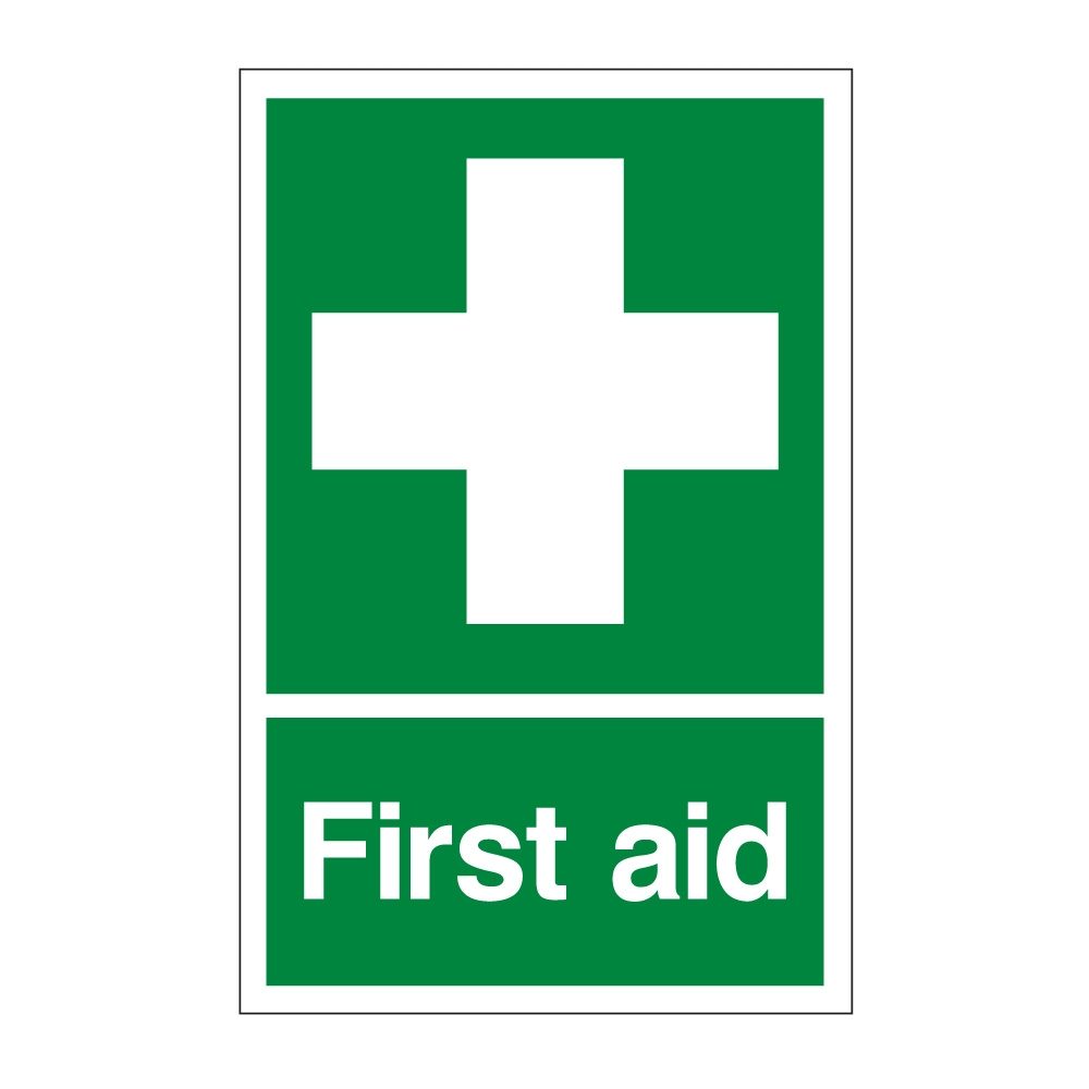 First Aid Sign - 200mm x 300mm