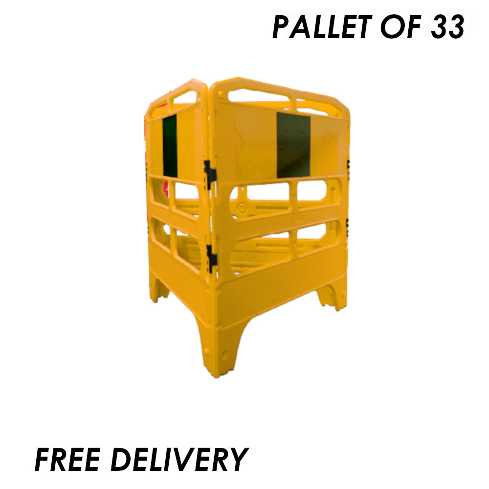 Melba 3 Panel Utility Barrier - 750mm - Pallet of 33