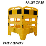 Melba 4 Panel Utility Barrier - 750mm - Pallet of 25