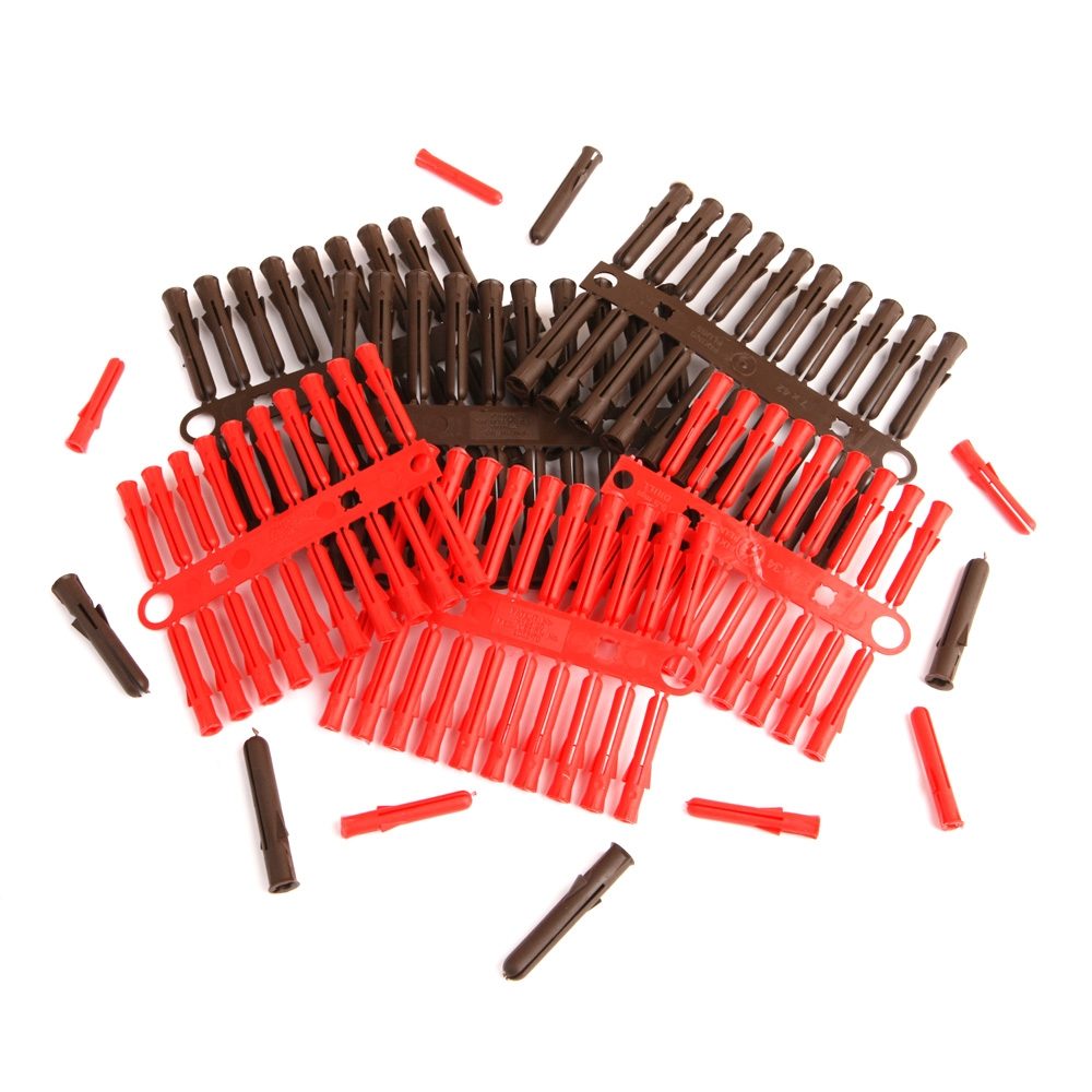 Plastic Expansion Plugs - Pack of 1000