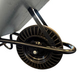 Galvanised Wheelbarrow - 90 Litre - Solid Tyre