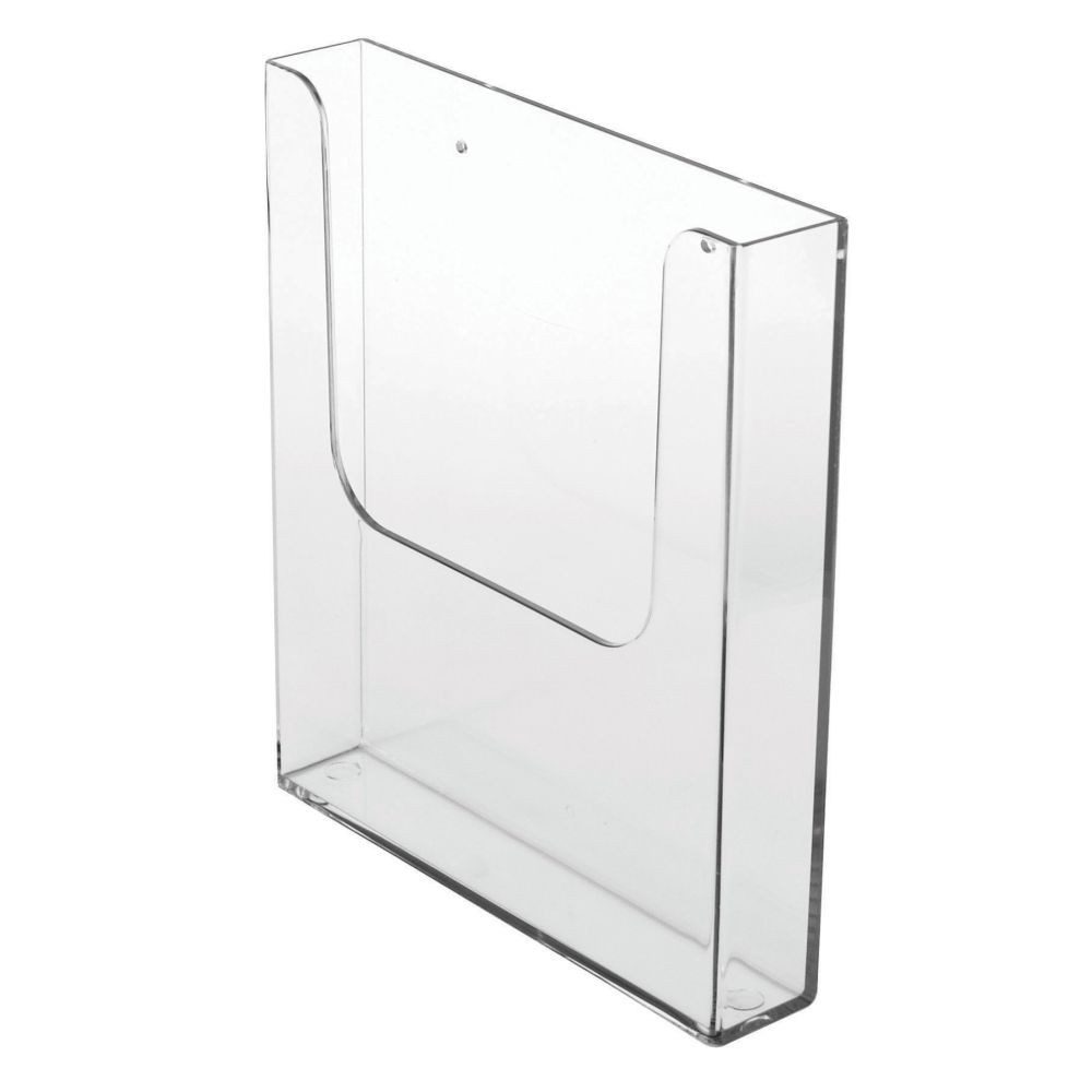 A4 Wall Mounted Leaflet Dispenser - Portrait