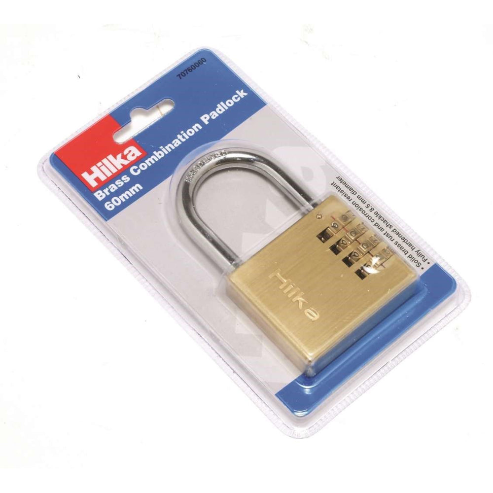 Combination Padlock - 60mm