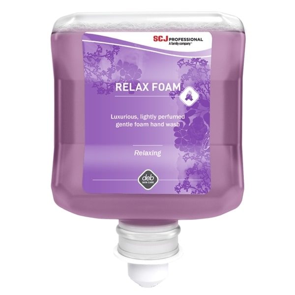 Deb Refresh Relax Foam Wash - 1 Litre Cartridge