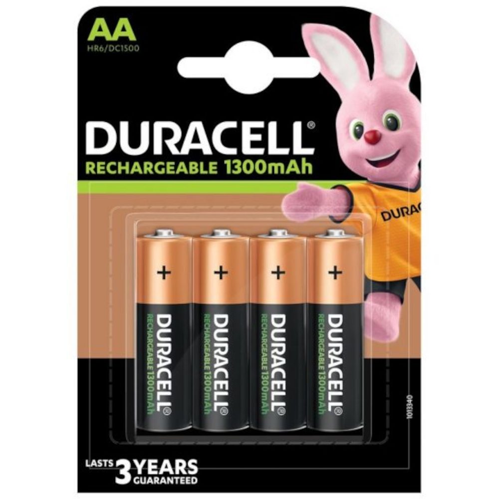 Duracell Rechargeable PLUS AAA Batteries - Pack of 4