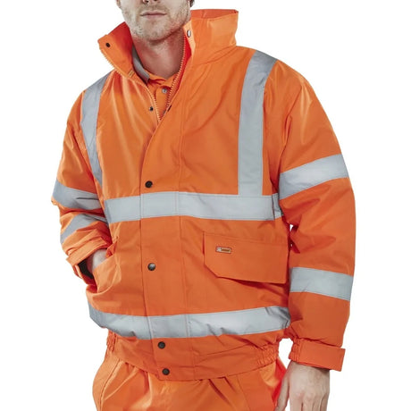 Hi Vis Bomber Jacket