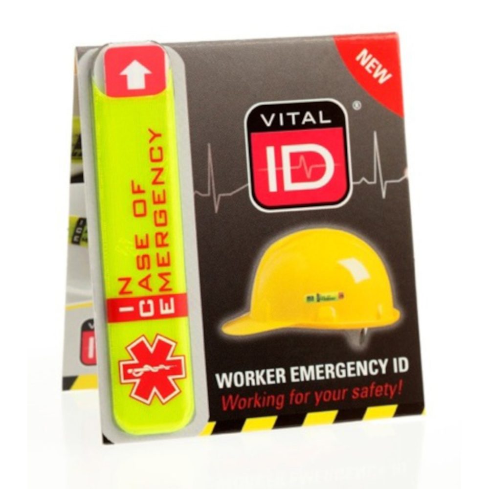 I.C.E. Safety Helmet ID Tag