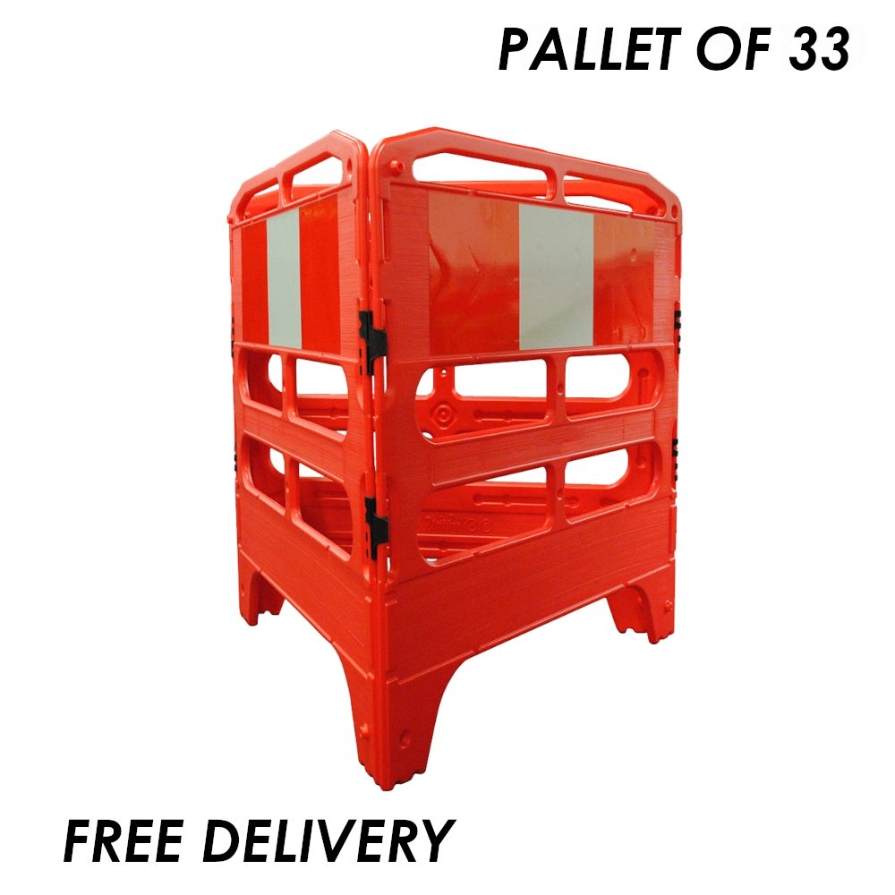 Melba 3 Panel Utility Barrier - 750mm - Pallet of 33