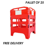 Melba 4 Panel Utility Barrier - 750mm - Pallet of 25