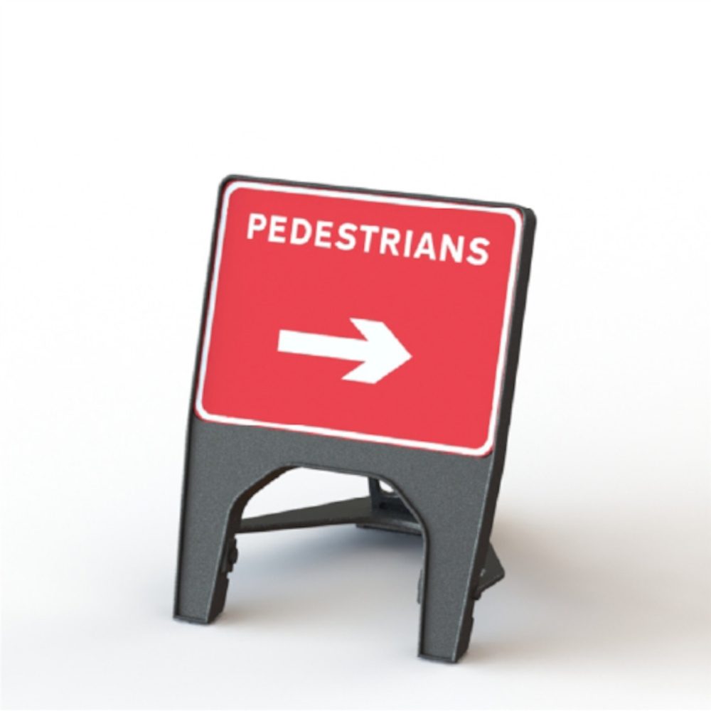 Melba Q-Sign - Pedestrians (Rotating Arrow)