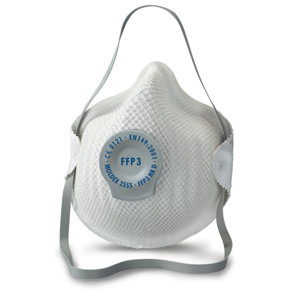 Moldex Classic 2555 FFP3 Valved Masks - Box of 20