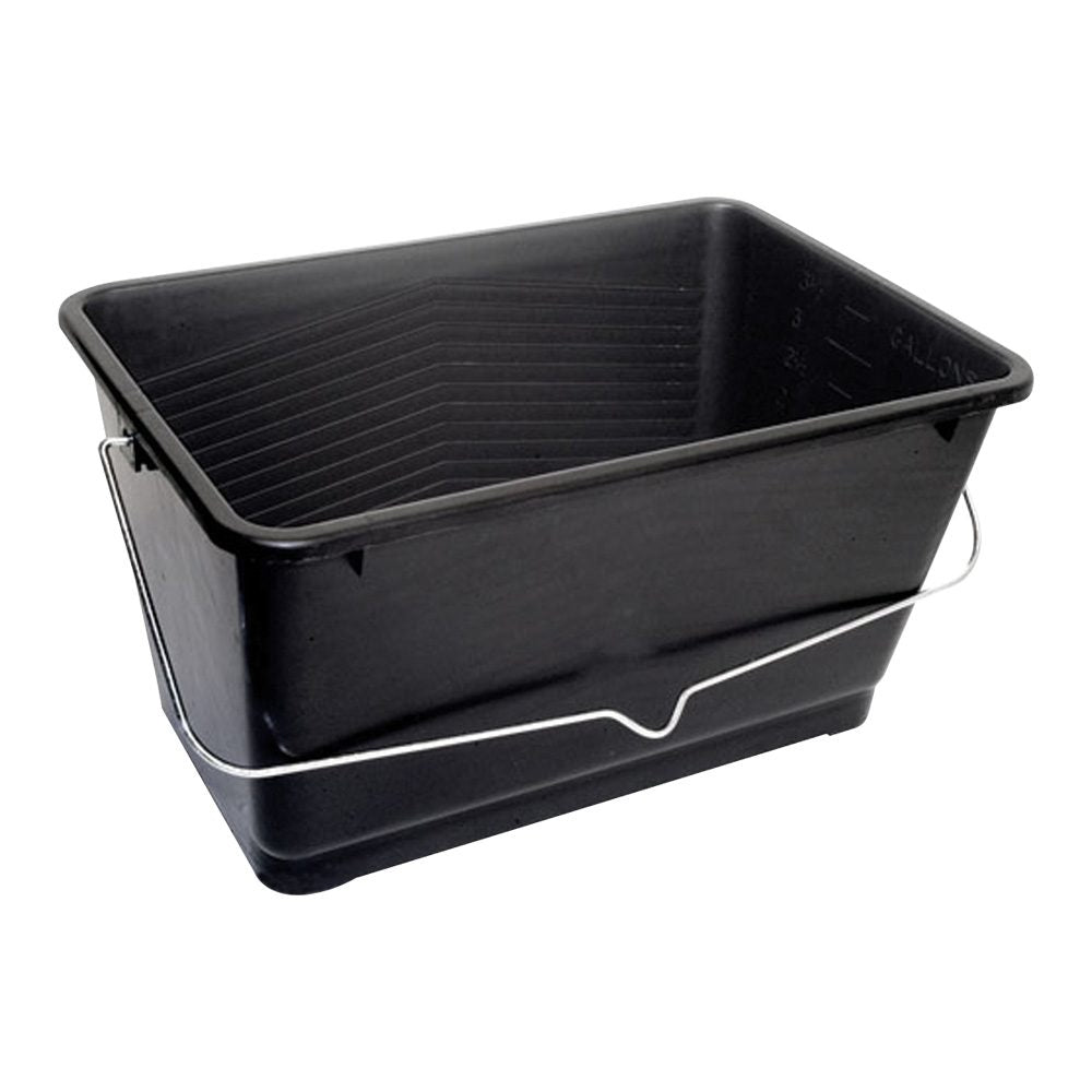 Black Plastic Bucket - 15 Litre