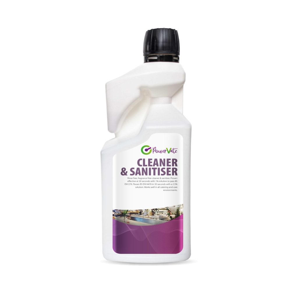 PowerVate Cleaner & Sanitiser - Empty 750ml Trigger