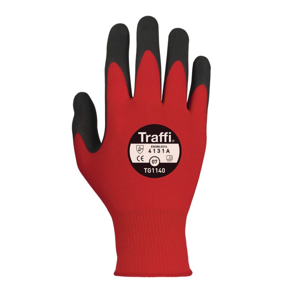 Traffi TG1140 Morphic 1 Red Glove