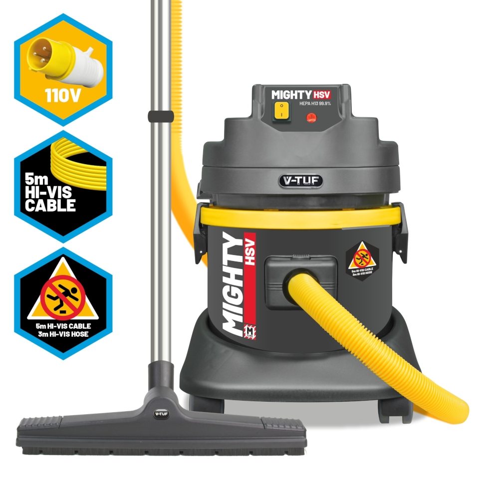 V-TUF M-Class MIGHTY Dust Vacuum - Wet & Dry Cleaner